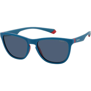Polaroid PLD 2133/S CLP/C3 56 Solbriller Mænd Blue - Matte Teal Red - 56mm