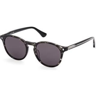 Web Unisex WE0328 05A Solbriller Acetat Sort Grå Rund Normal