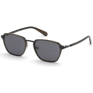 Guess GU00030 97A 53 Solbriller Mænd Grøn - Transparent Matte Green - 53mm