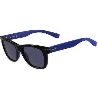 Lacoste Unisex L3617S 001 Solbriller Injiceret Sort / Blå Grå Firkantet