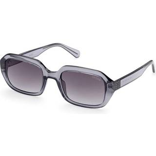 Guess GU8244 20B 55 Solbriller Mænd Grå - Transparent Dark Grey - 55mm