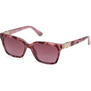 Guess Kvinde GU7869 71S Solbriller Injiceret Bordeaux Rød Firkantet Normal