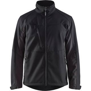Blåkläder 4950 Softshell Jakke / Softshell Arbejdsjakke - 4XL - Hvid/Mørk Grå