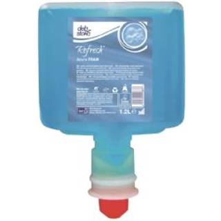 Deb Skumsæbe Azure Foam Blomstermærket til Berøringsfri dispenser, 1200 ml