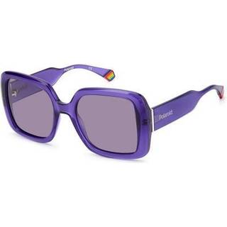Polaroid PLD 6168/S B3V/KL 54 Solbriller Kvinder Purple - Transparent Purple - 54mm