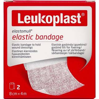 Leukoplast Elastomull 8 cm x 4 m - 2 stk.