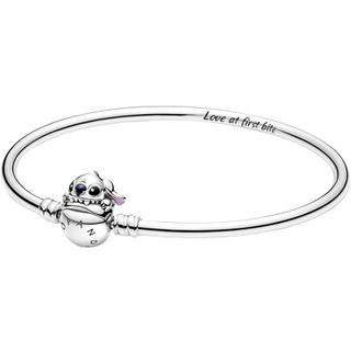 Pandora Moments Disney Stitch Clasp Bangle - 19cm - Silver