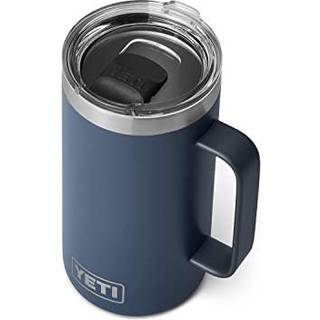 Yeti Rambler 24 oz krus vakuum isoleret rustfrit st?l med magslider l?g marin