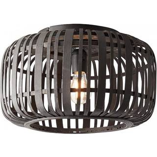 Woodrow loftlampe med burskærm i bambus