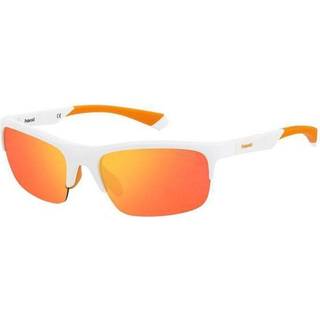 Polaroid PLD 7042/S Polarized 0ZE/OZ 64 Solbriller Mænd Hvid - White - 64mm