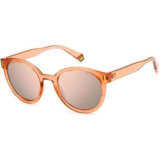Polaroid PLD 6185/S L7Q/JQ 52 Solbriller Kvinder Krystalklar - Transparent Orange - 52mm