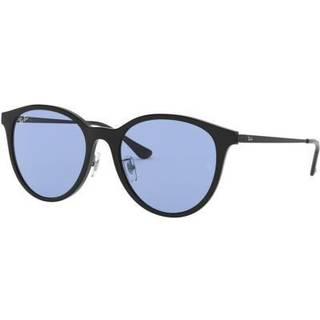 Ray - Ban Unisex RB4334D 601/80 Solbriller Injiceret Sort Blå Firkantet Normal