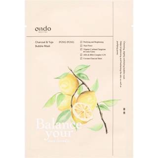 ONDO BEAUTY 36.5 Hudpleje Ansigtspleje Charcoal & Yuja Bubble Mask 25 ml (6.360,00 kr / 1 l) - 25 ml