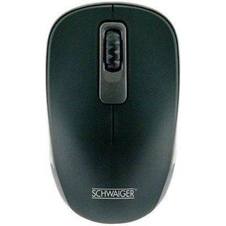 Schwaiger - mouse - Bluetooth 2.4 GHz - black - Mus - Optisk - 3 knapper - Sort