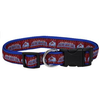 Kæledyr først NHL Colorado Avalanche Collar For Dogs Cats Large - Justerbar sød stilfuld den ultimative hockeyventilator krave
