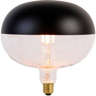 E27 Dæmpbar LED Pære Spejl Sort 6W 360lm 1800K