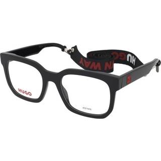 Hugo Boss Mand HG 1223 807 Optiske stel Acetat Sort Firkantet