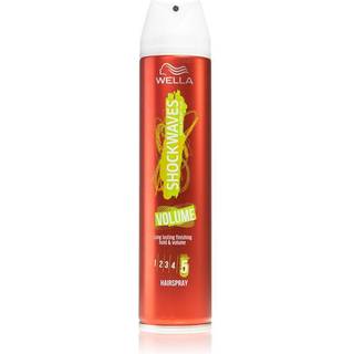 Wella Shockwaves Volume Ekstrastærk fikserende hårspray med volumeneffekt 250 ml - 250 ml