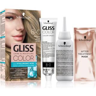 Schwarzkopf Gliss Color Permanent hårfarve Skygge 8-0 Natural Blonde 1 stk. - 1 stk.