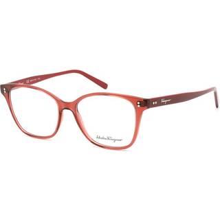 Salvatore Ferragamo SF 2912 611 52 Briller Mænd Rød - Transparent Red - 52mm