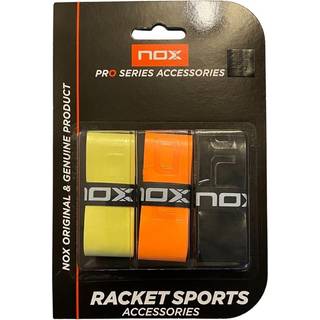 Nox Overgrips Pro 3-Pack Yellow/Orange/Black