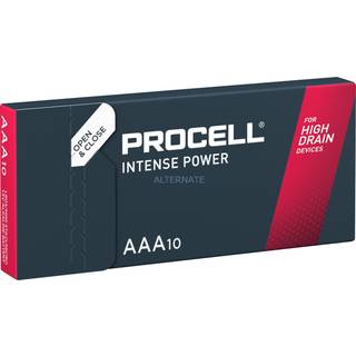 Duracell Procell INTENSE AAA batterier, 10-pak.
