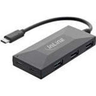 InLine USB-C 3.2 Gen1. Hub uden Strømforsyning - 5 vejs - Sort