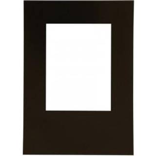 Focus Passepartout 50x70 / 30x40 Black w. black co - Ramme