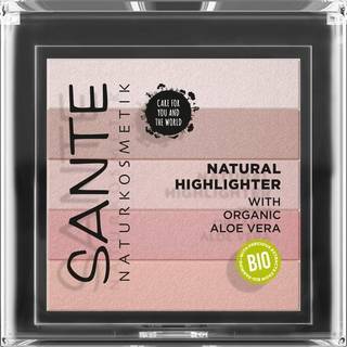 Sante Naturkosmetik Ansigtsmakeup Highlighter Natural Highlighter No. 02 Rose 7 g () - 7 g