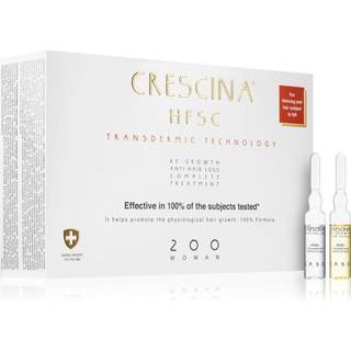 Crescina Transdermic 200 Re-Growth and Anti-Hair Loss hårvækstbehandling mod hårtab Til kvinder 20x3,5 ml - 20x3,5 ml