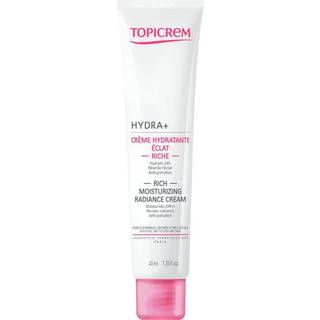 Topicrem Hydra+ Rich Radiance Cream Intensiv fugtende creme dag 40 ml - 40 ml