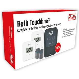 Roth Touchline® PL rumregulering for 2 rum (kredse)