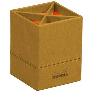 Rhodia rama blyantholder læder - Guld