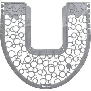 Boardwalk FCMP000I006M0021430 STREN 22 in. X 22 in. Commode Rubber Mat 2.0 - Grå/hvid (6/karton)