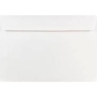 Jampapir 7 x 10 pjece kommercielle konvolutter - hvid - 50/pakke