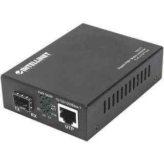 Gigabit PoE + Medienkonverter RJ45 SFP 120km