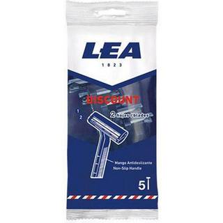 LEA Men Disposable 2 Blade Razors for Men 5 Pack