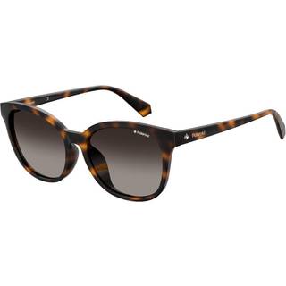 Polaroid PLD 4089/F/S Asian Fit 086/LA 55 Solbriller Kvinder Tortoiseshell - Dark Tortoise - 55mm