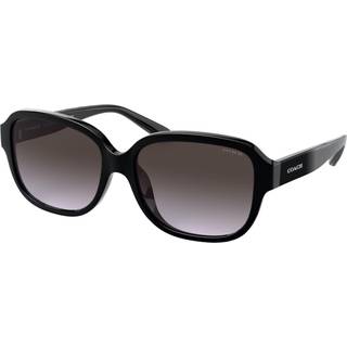 Coach HC8298U L1153 50028G 57 Solbriller Kvinder Black - Black - 57mm