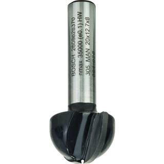 BOSCH Hulkehlfræser, 8 mm, R1 10 mm, D 20 mm, L 12,4 mm, G 46 mm 8 mm, R1 10 mm, D 20 mm, L 12,7 mm, G 46 mm