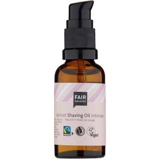 Økologisk Barberolie Fair Squared Økologisk Apricot Intimate med pumpe