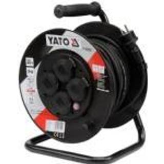 Kabeltromle med forlængerkabel Yato YT-81052; 20 m; 3x1,5 mm²