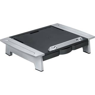 Fellowes 8036601 Monitor Riser W/Copy Holder 19-7/8-tommer x14-1/16-tommer x4-6-1/2-tommer sort