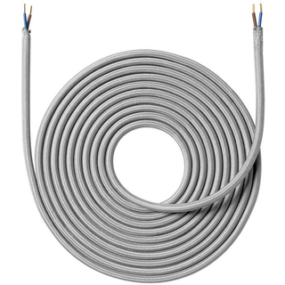 Stofledning 4,0 meter - Lysegrå - Nielsen Light