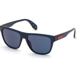 Adidas Originals OR0035 90X 56 Solbriller Mænd Blue - Matte Blue - 56mm