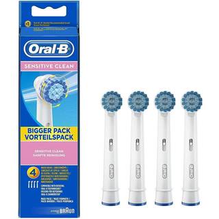 Oral B Sensitive Clean 4 Pak Børstehoveder   4 stk.