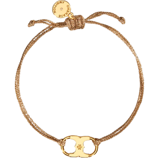 Tory Burch Embrace Ambition Gemini Link Corded Strand Armband (708 Guld/GOLD-TONE)