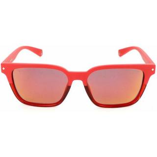 Polaroid PLD 6044/F/S Polarized C9A/OZ 55 Solbriller Mænd Rød - Red - 55mm