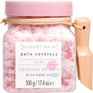Bath Crystals, Rose, 500 g