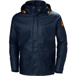 Helly Hansen Workwear Gale Regnfrakke søværn Marine blå